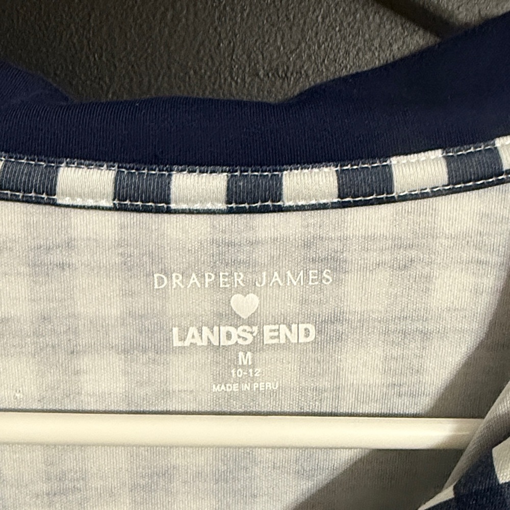 Draper James Lands’ End Checked Stretch Casual Mini Dress Size: M (10/12) - Picture 3 of 6